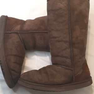 UGG Australia Women's Chocolate Brown Suede Upper
